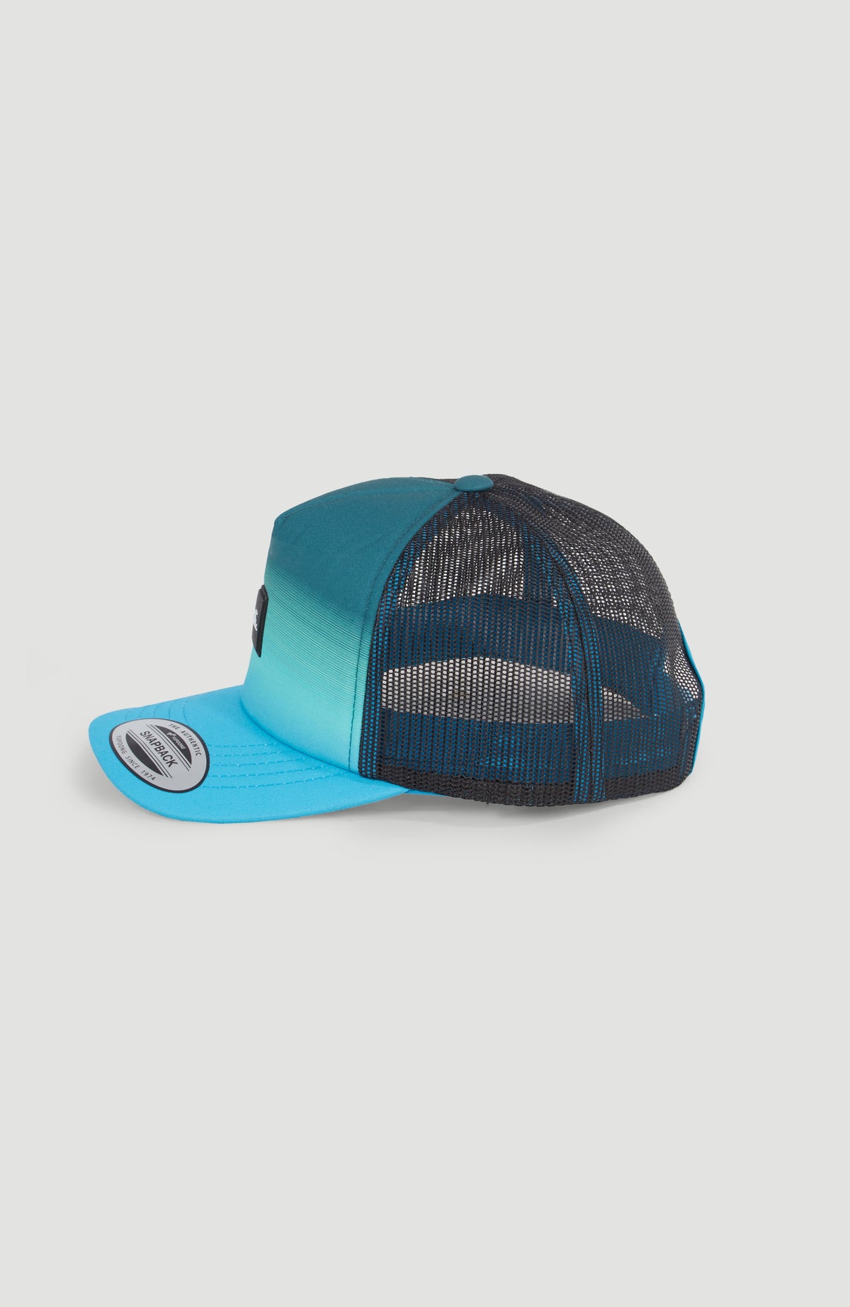 Casquette Flood Trucker | Neon Blue Simple Gradient Panel
