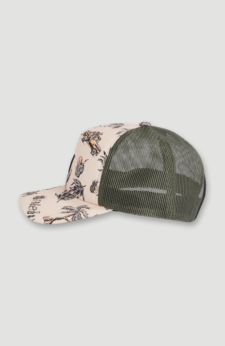 Casquette Flood Trucker | Beige Venice Beach