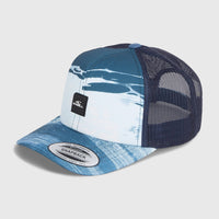 Casquette Flood Trucker | Blue Melted Stripe Boys