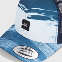 Casquette Flood Trucker | Blue Melted Stripe Boys