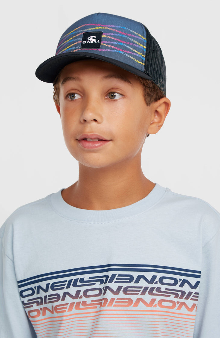 Casquette O'Neill Summer Camp Trucker | Boys Blue Heritage Flip