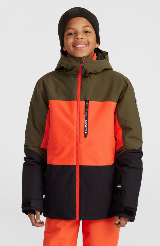 Veste de ski Carbonite | Forest Night Colour Block