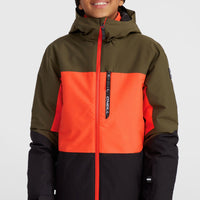 Veste de ski Carbonite | Forest Night Colour Block