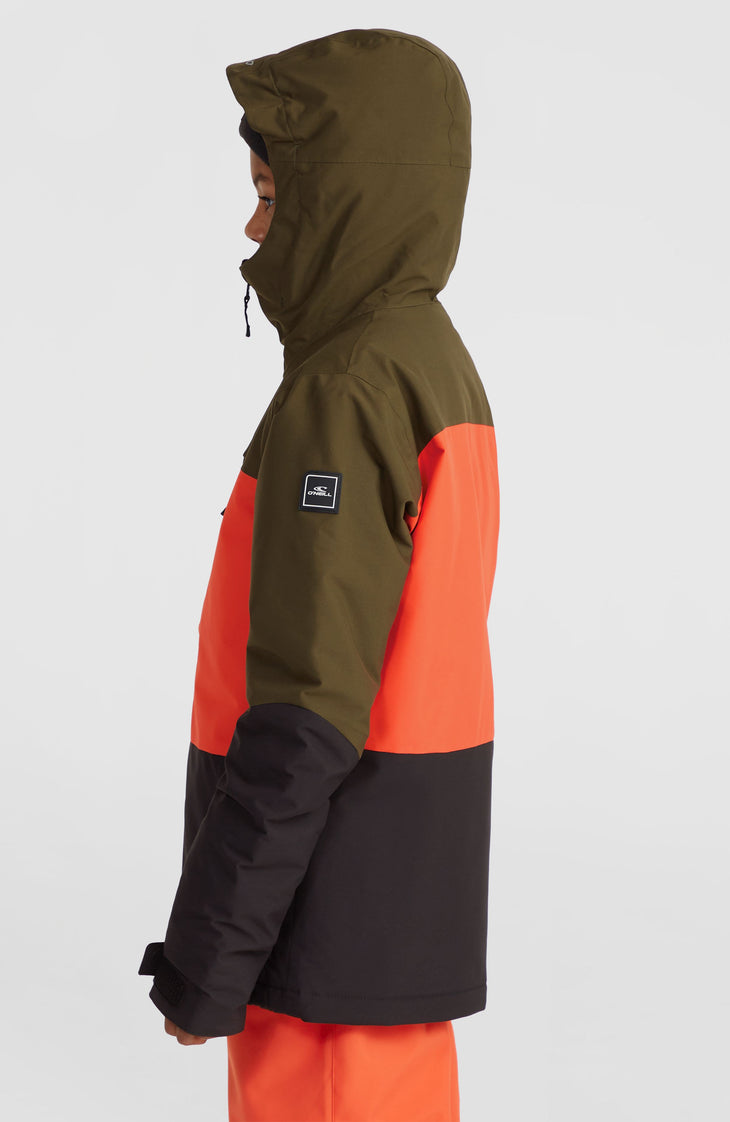 Veste de ski Carbonite | Forest Night Colour Block