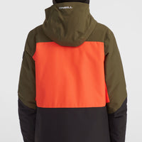 Veste de ski Carbonite | Forest Night Colour Block