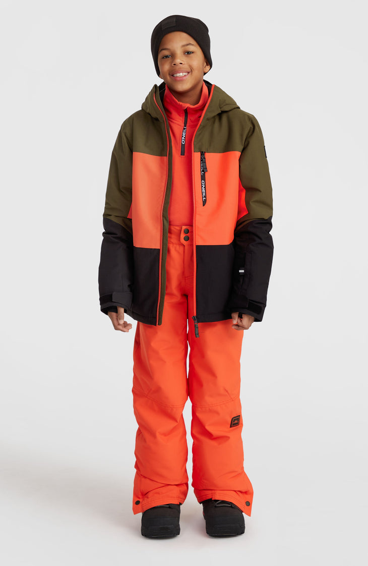 Veste de ski Carbonite | Forest Night Colour Block