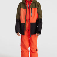 Veste de ski Carbonite | Forest Night Colour Block