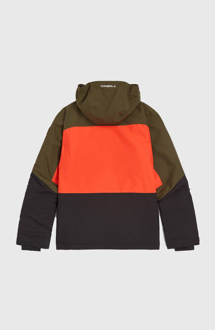 Veste de ski Carbonite | Forest Night Colour Block