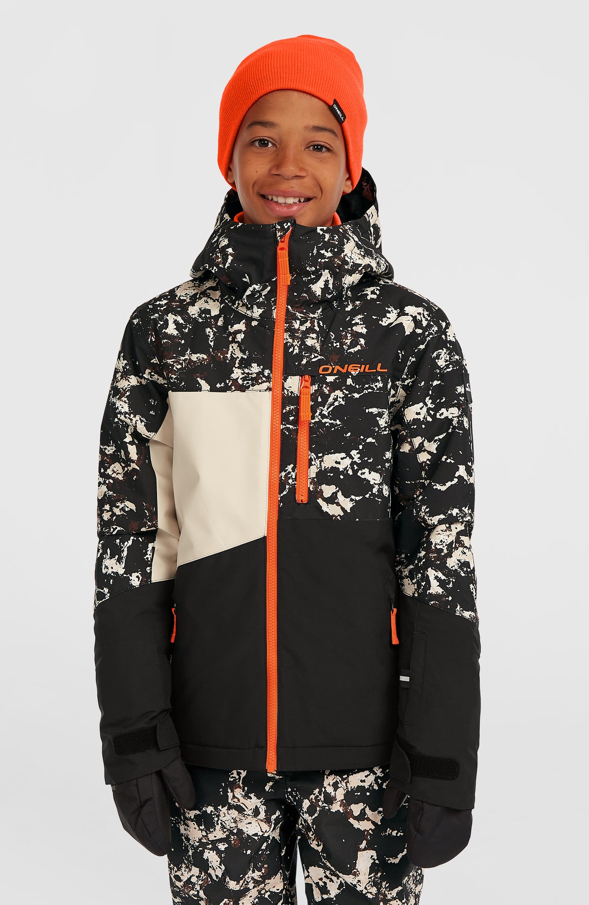 Veste de ski FWC'Cruz Triple | Black/Beige Quarry