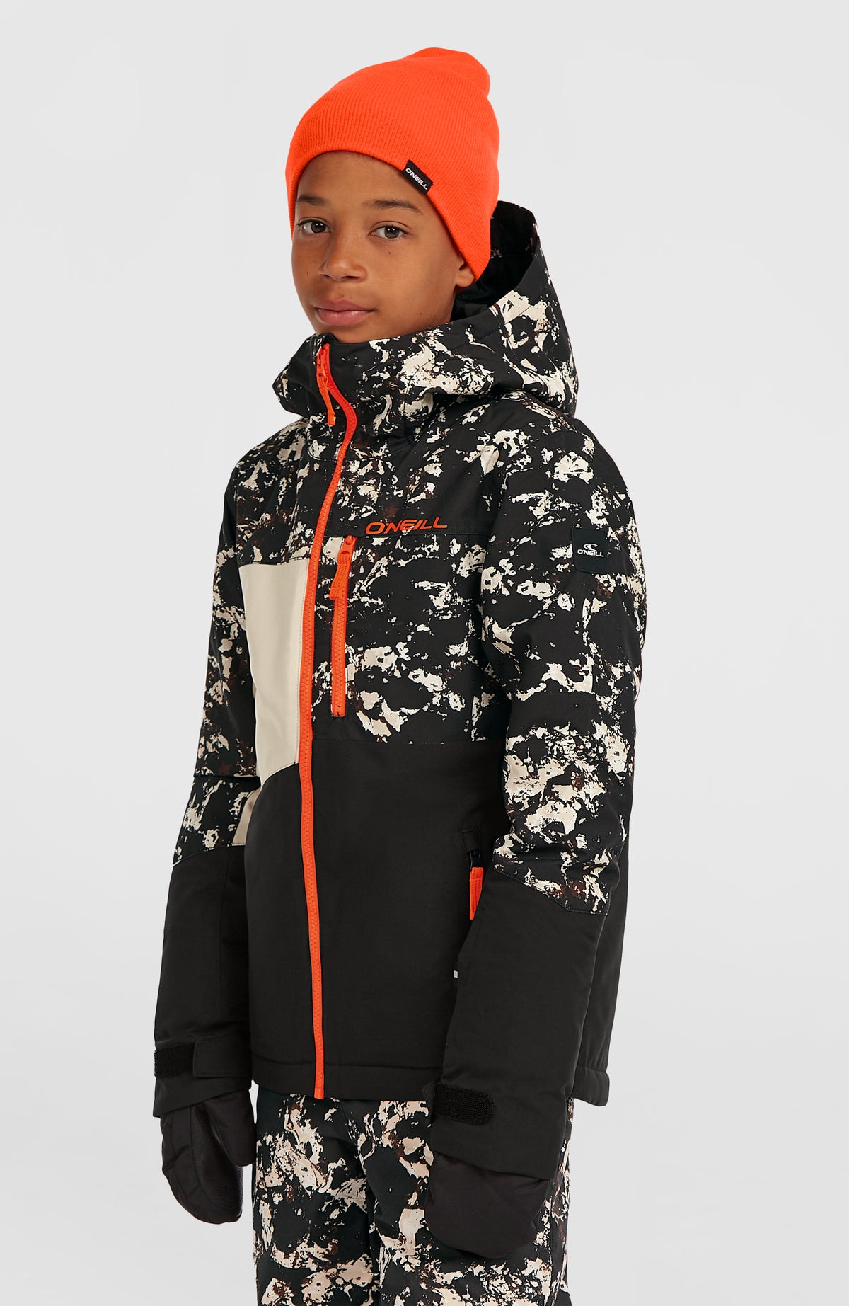 Veste de ski FWC'Cruz Triple | Black/Beige Quarry