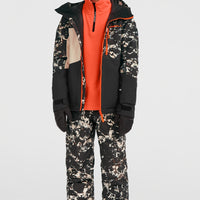 Veste de ski FWC'Cruz Triple | Black/Beige Quarry