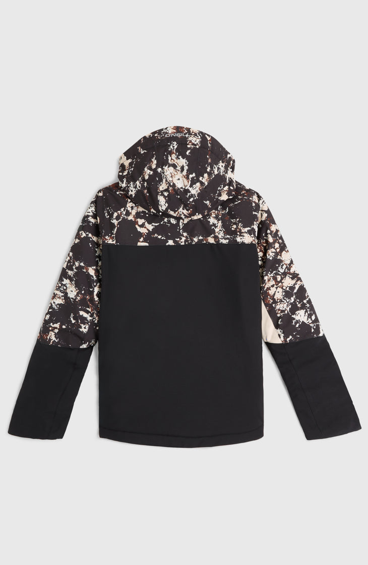 Veste de ski FWC'Cruz Triple | Black/Beige Quarry