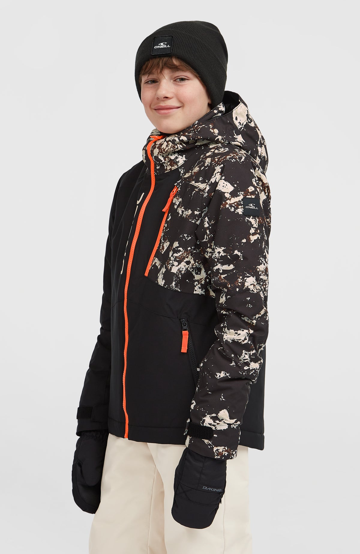 Veste de ski FWC'Cruz Block | Black/Beige Quarry