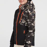 Veste de ski FWC'Cruz Block | Black/Beige Quarry