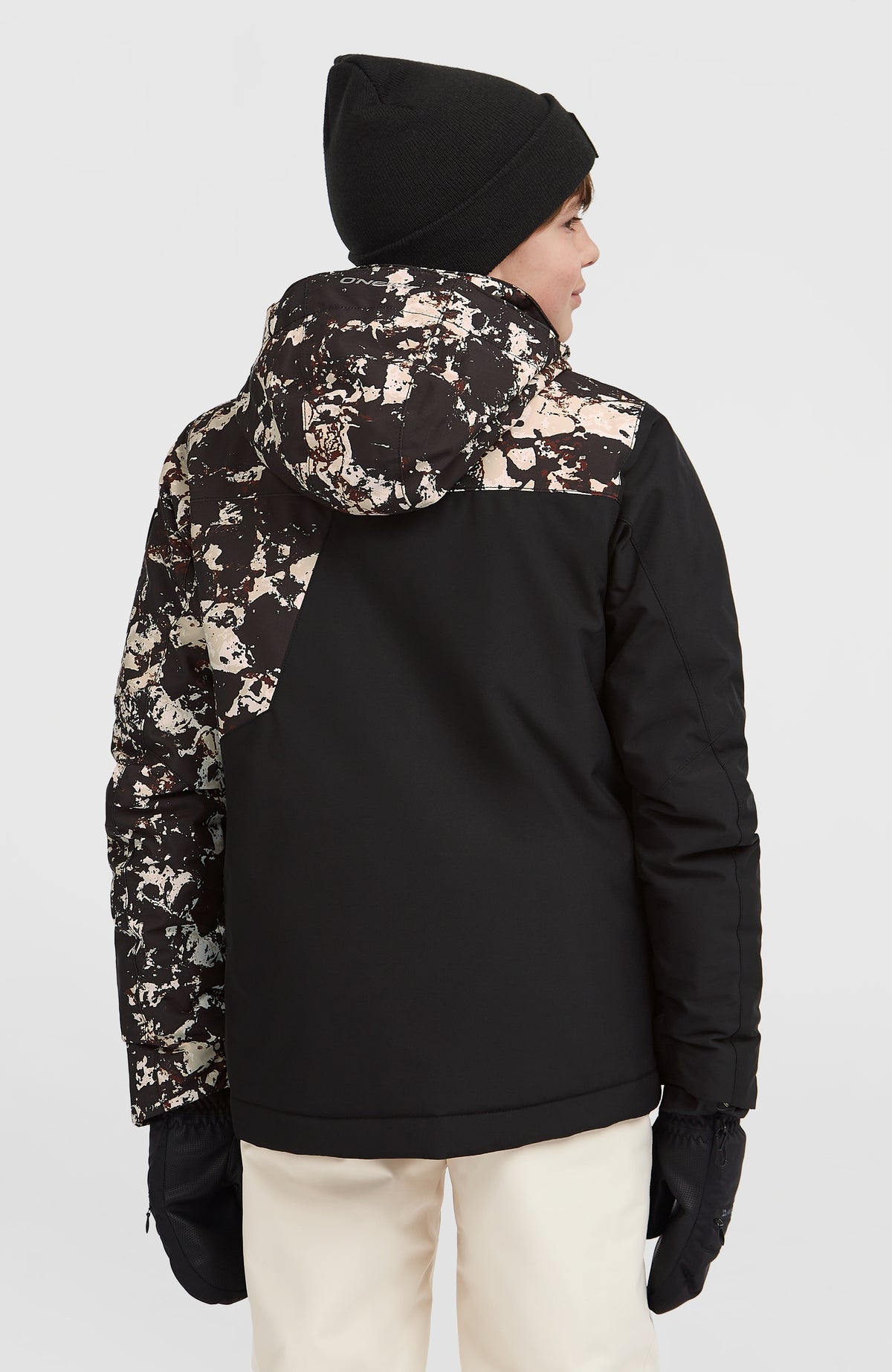 Veste de ski FWC'Cruz Block | Black/Beige Quarry