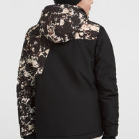 Veste de ski FWC'Cruz Block | Black/Beige Quarry