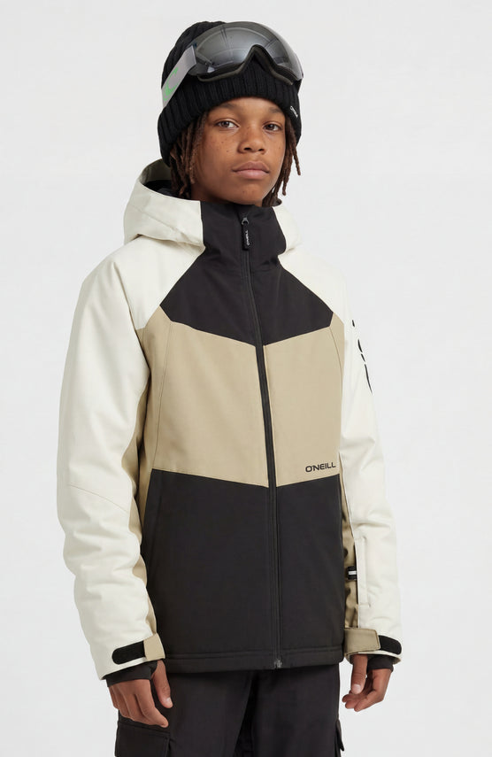Veste de ski FWC'Cruz Mean Machine | Linen White Colour Block