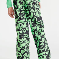 Pantalon de snow imprimé Hammer | Green Scribble
