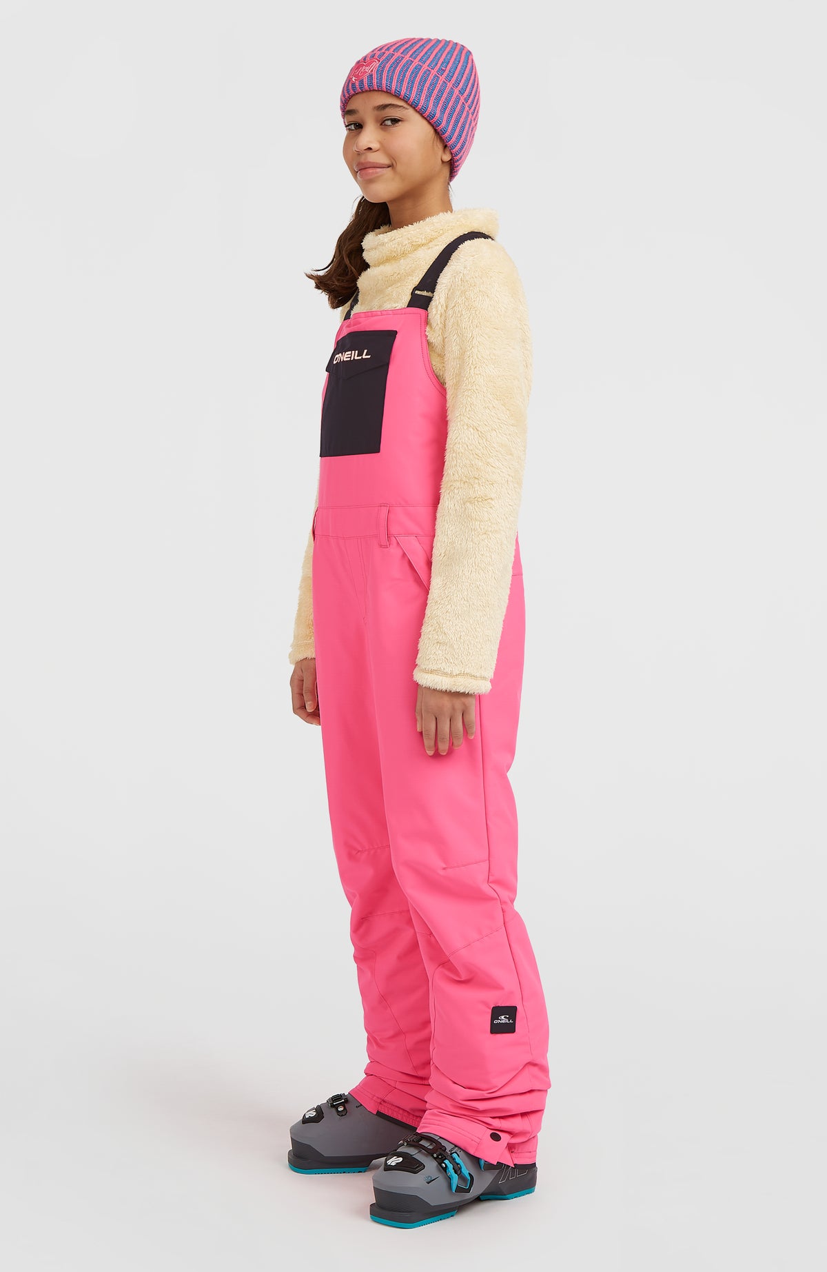 Salopette de ski FWC'Cruz | Skater Pink Colour Block