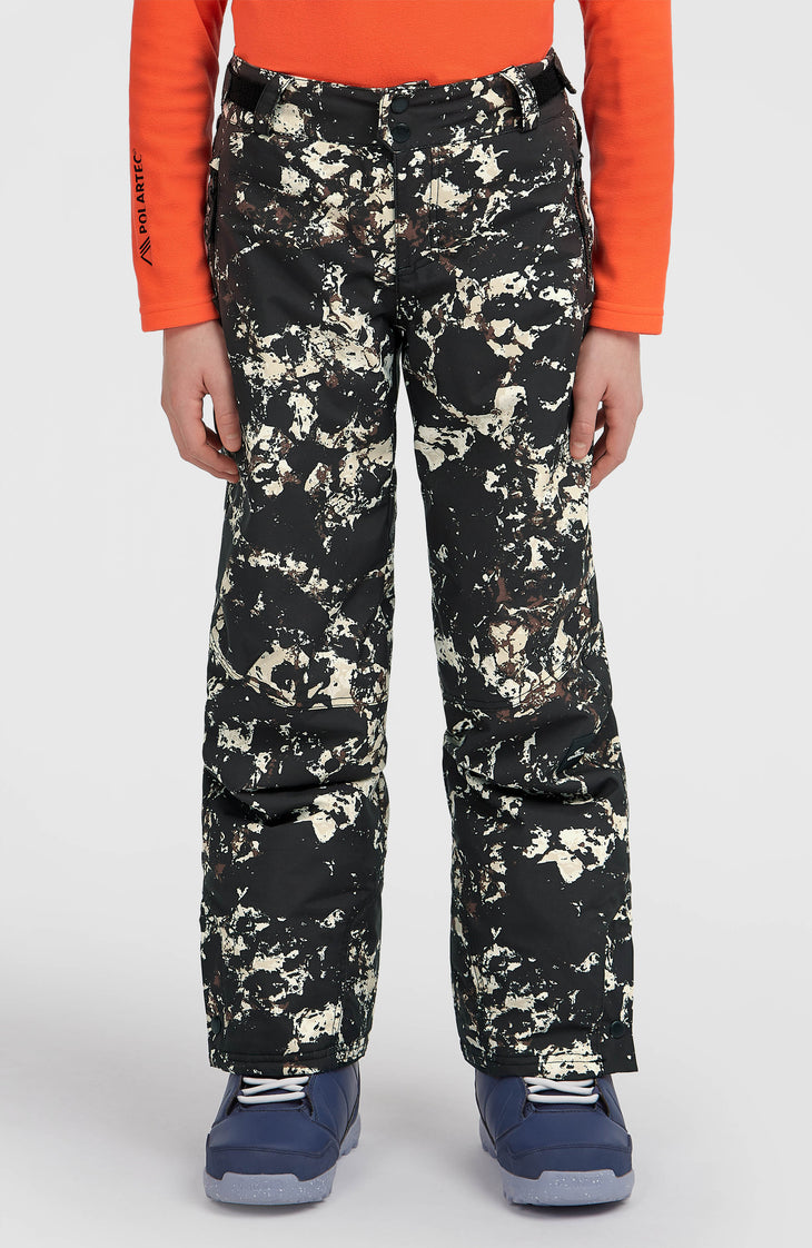 Pantalon de ski FWC'Cruz | Black/Beige Quarry