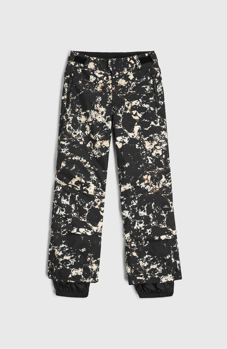 Pantalon de ski FWC'Cruz | Black/Beige Quarry