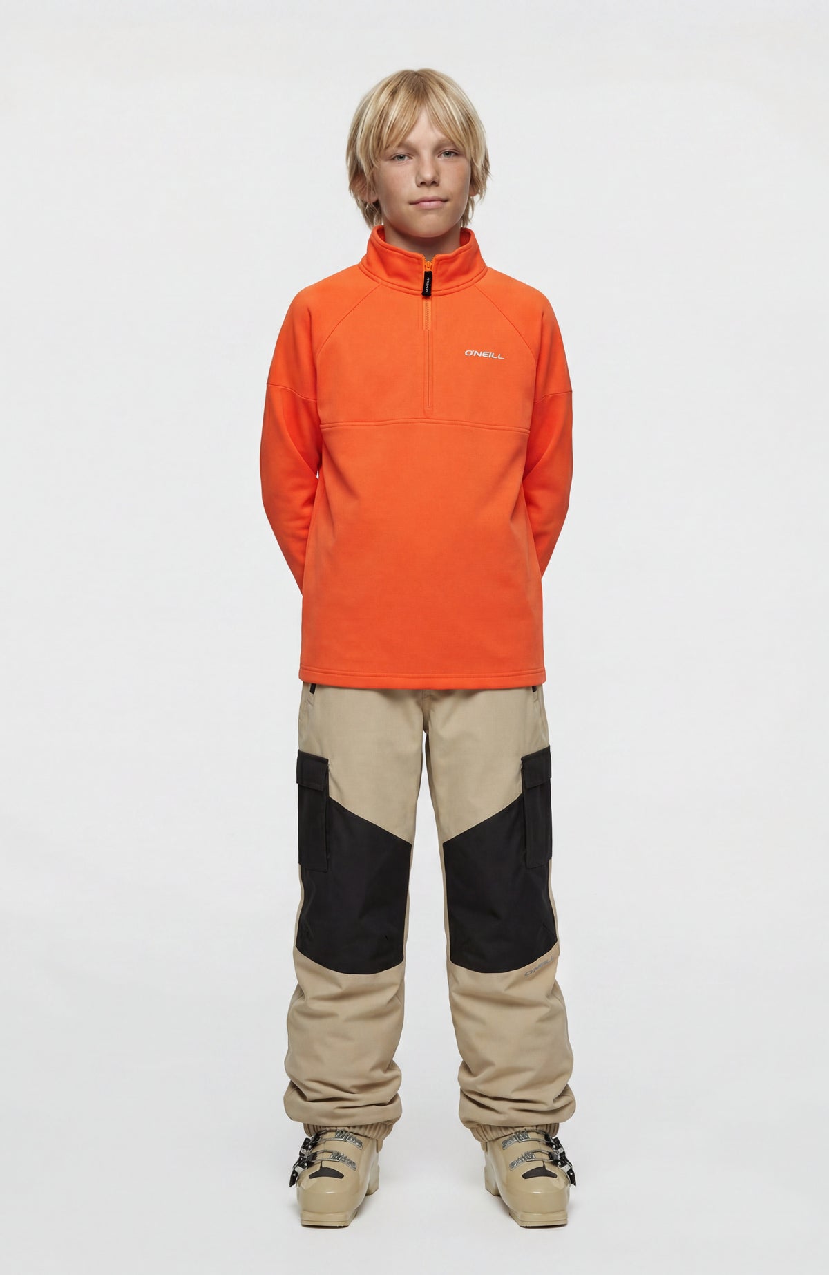 Pantalon de ski FWC'Cruz Cargo | Olive Blush Colour Block
