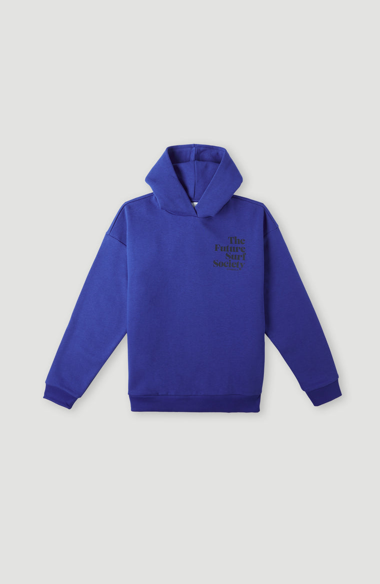 Sweat à capuche Future Surf Society | Surf the web Blue