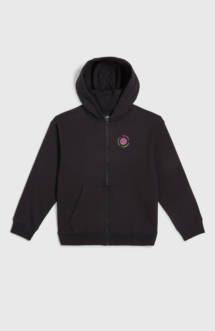 Sweat à capuche et zip intégral Graphic | Black Out