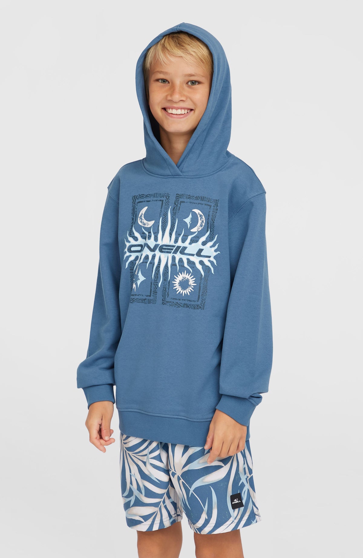 Sweat à capuche Graphic | Copen Blue