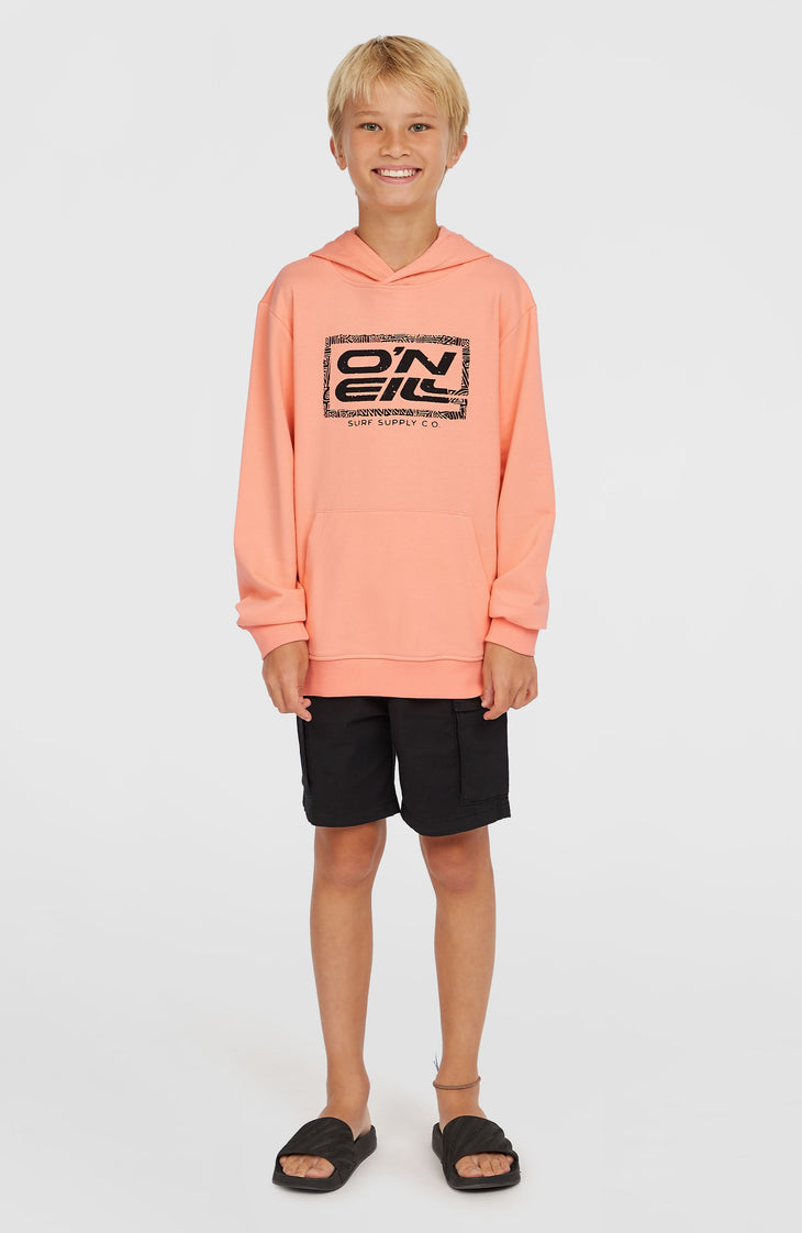 Sweat à capuche Logo | Coral Pop