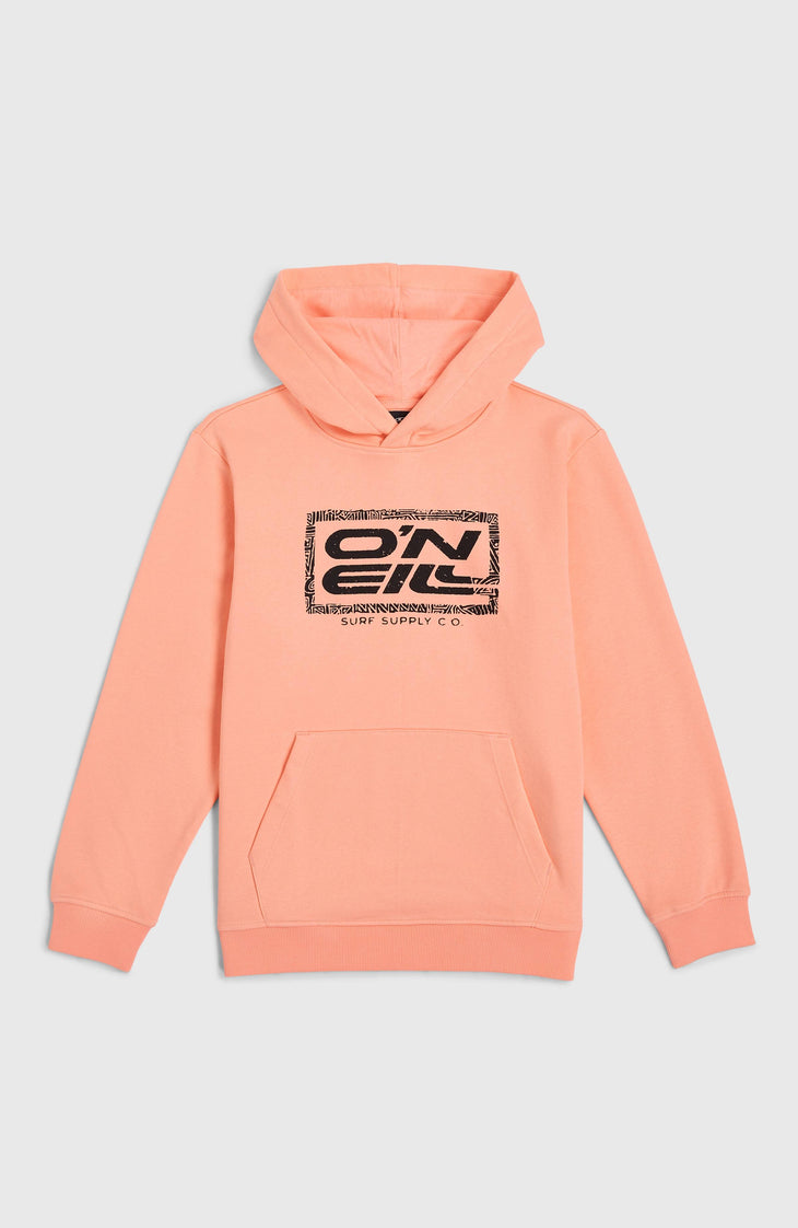 Sweat à capuche Logo | Coral Pop