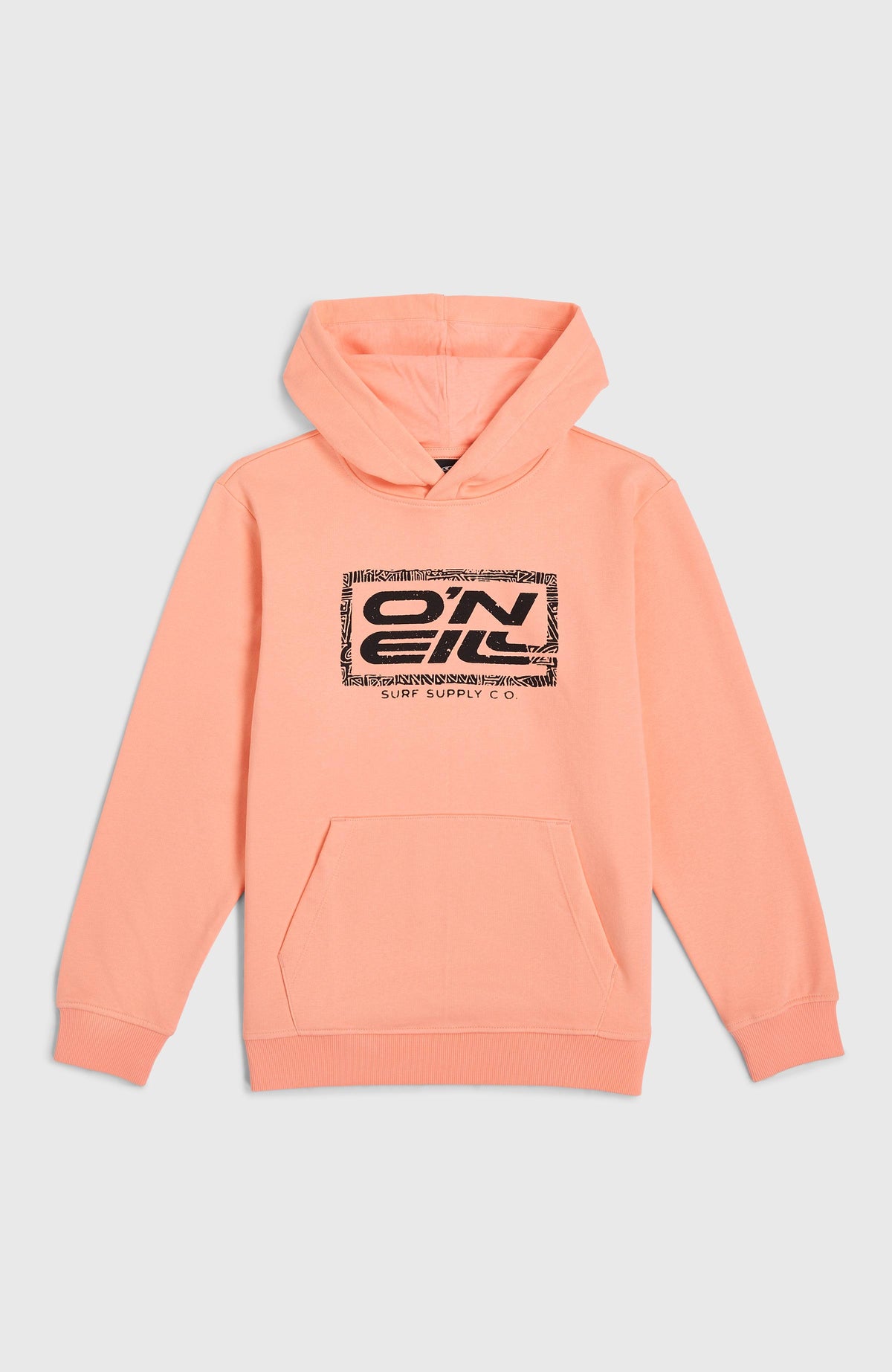Sweat à capuche Logo | Coral Pop