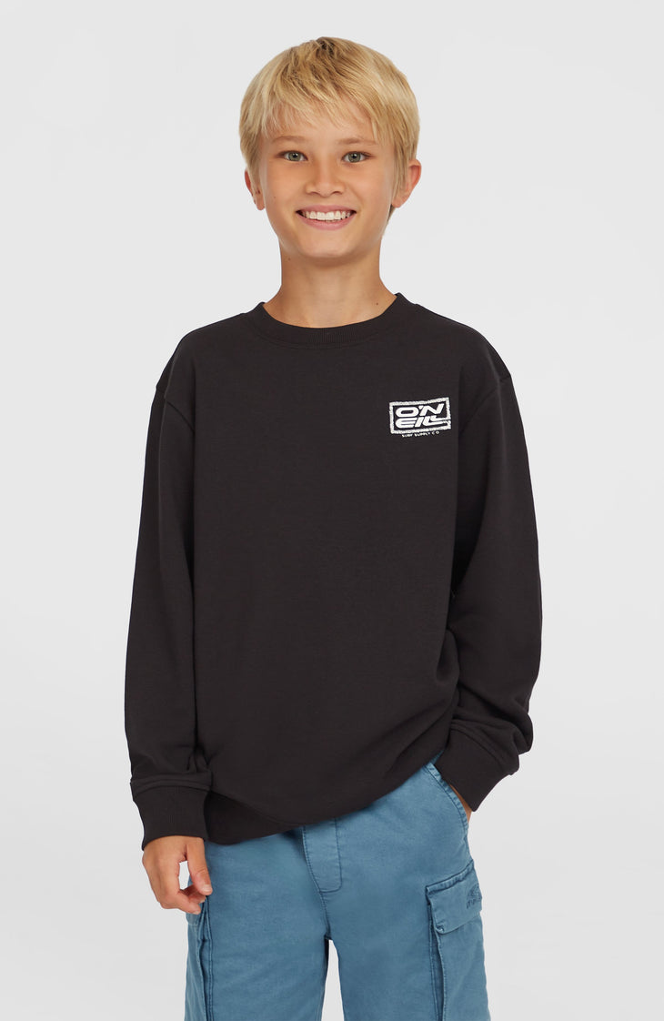 Sweatshirt Logo Crew | Black Out