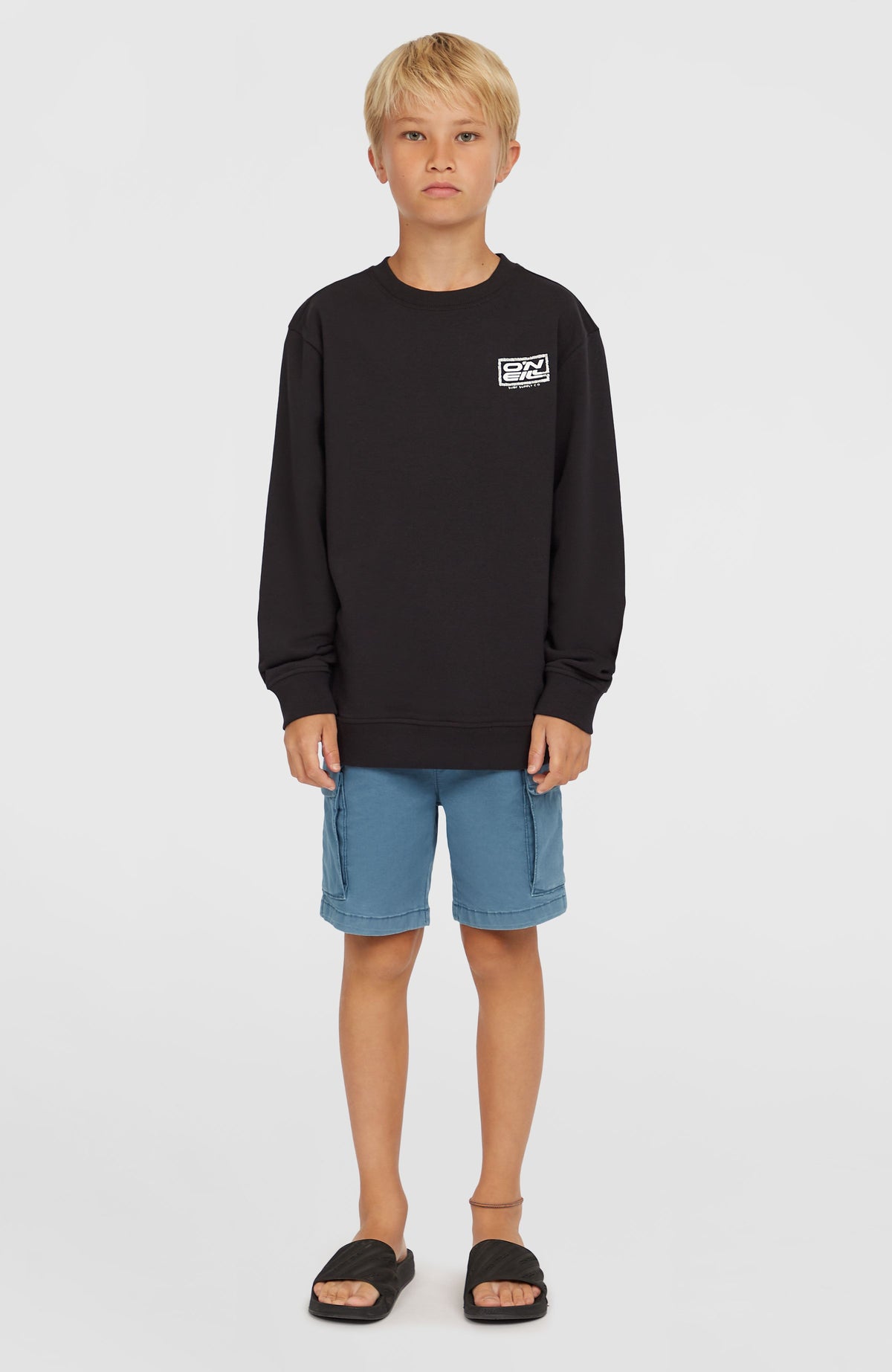Sweatshirt Logo Crew | Black Out