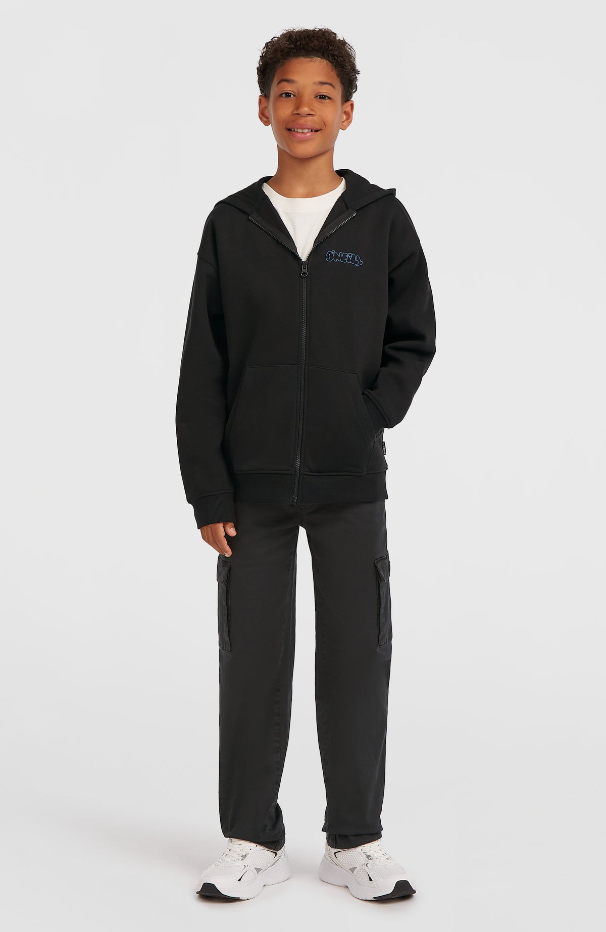 Sweat à capuche Must-Have à zip intégral | Black Out