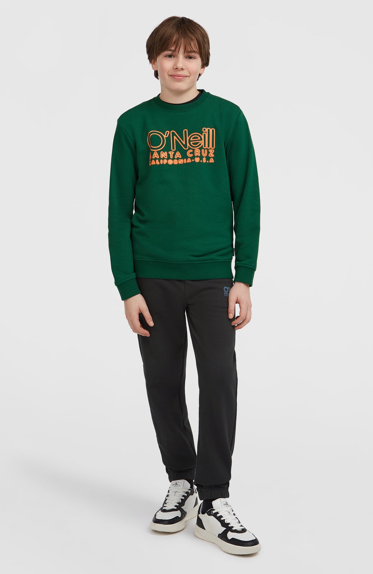 Sweatshirt à col rond Essentials | Emerald Envy