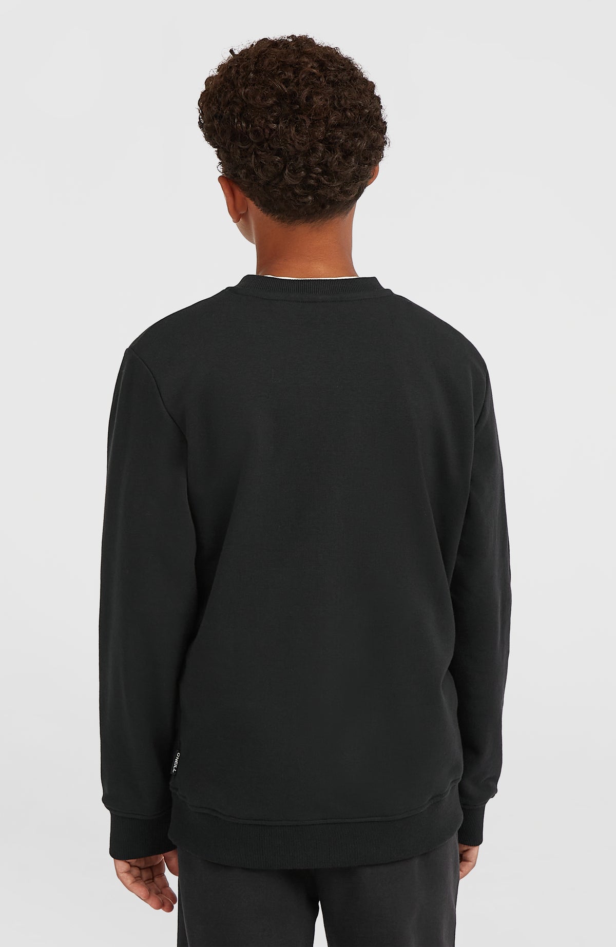 Sweatshirt à col rond Essentials | Black Out