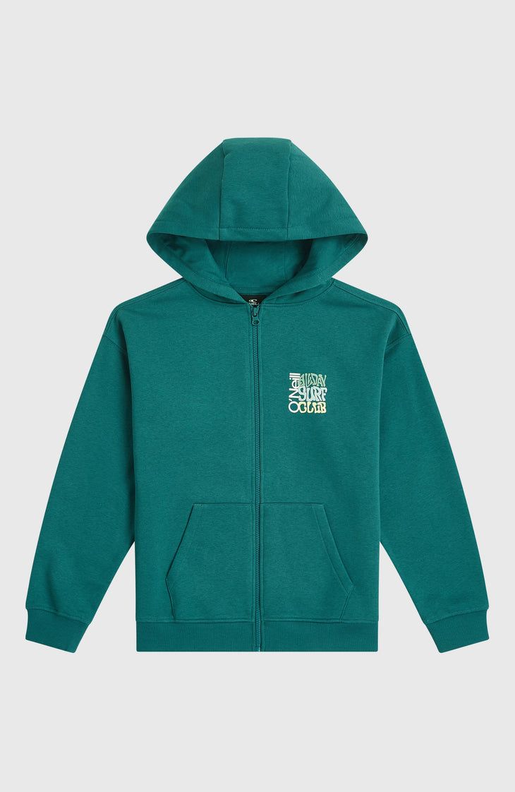 Sweat à capuche et zip intégral Graphic | Botanical Heat