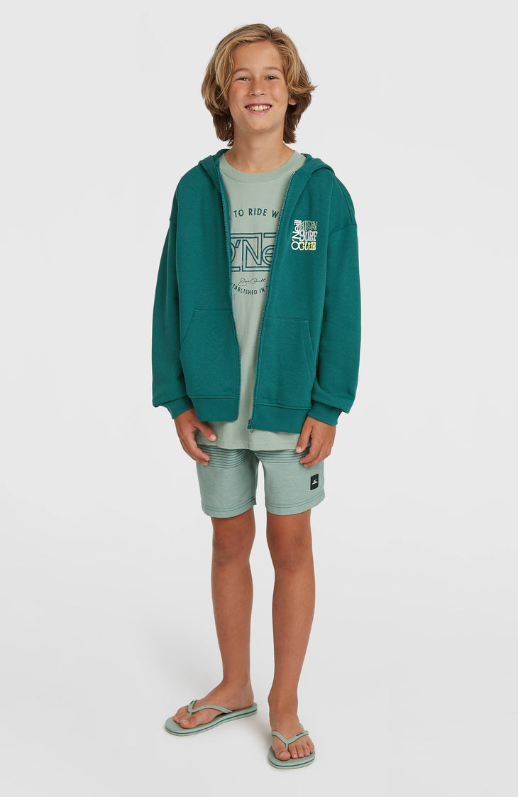 Sweat à capuche et zip intégral Graphic | Botanical Heat