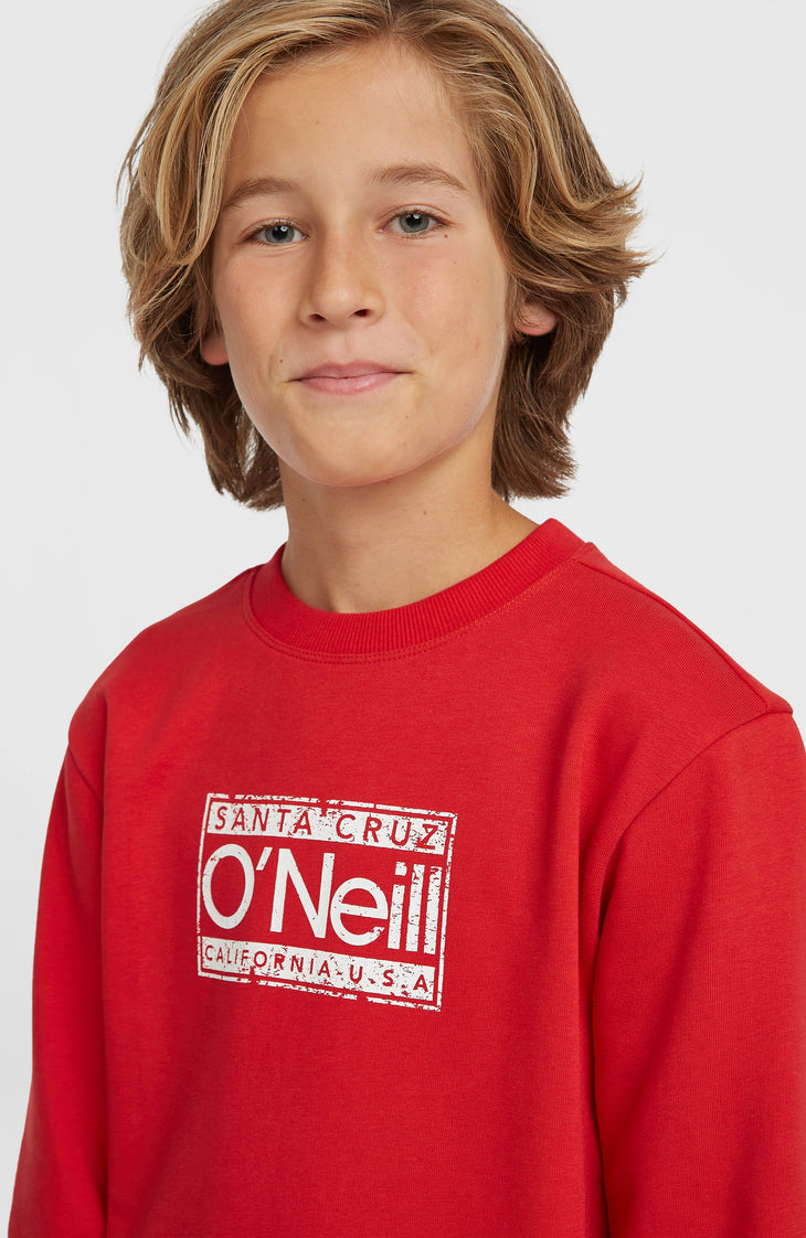 Sweatshirt Cali Crew | High Risk Red