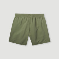 Short de bain Cali Hybrid 13 | Deep Lichen Green