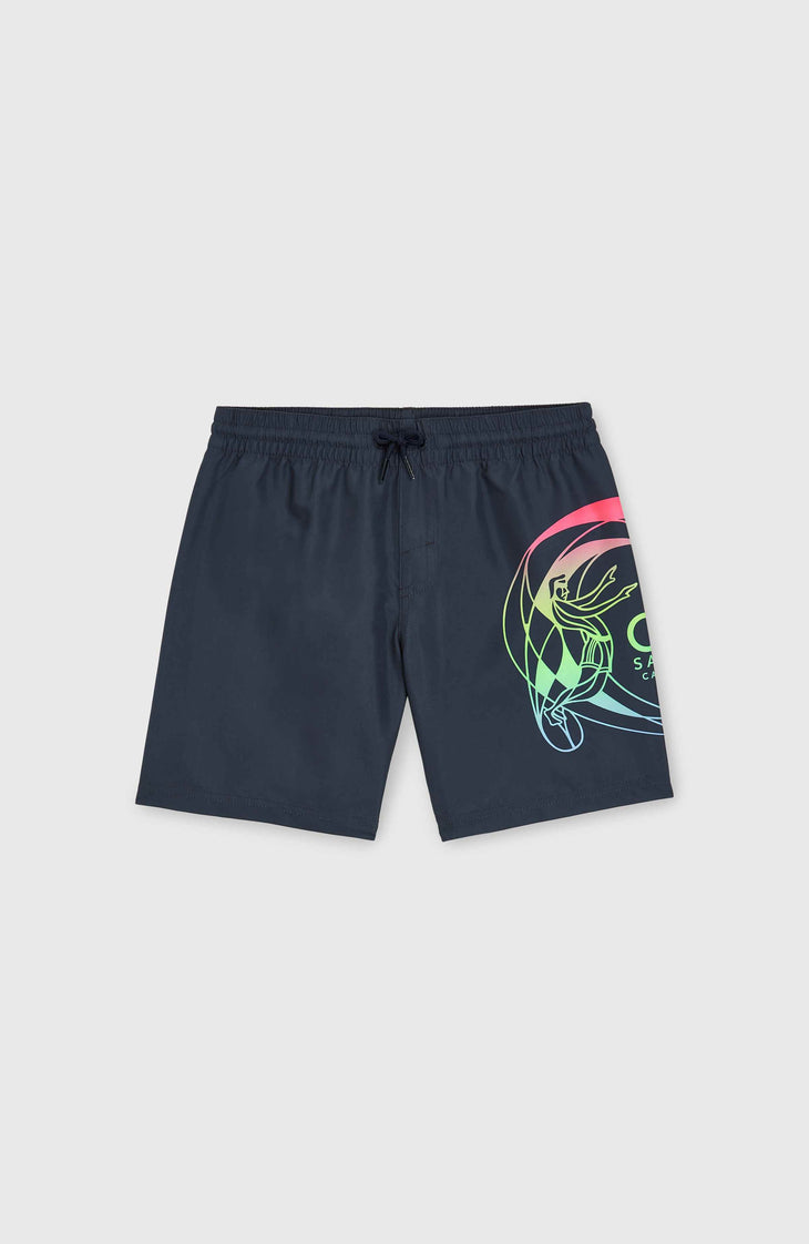 Short de bain Circle Surfer 14\ | Outer Space Circle Surfer Grandient Panel