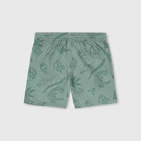 Short de bain Mix and Match Cali Print 13'' | Green Vintage Surfer