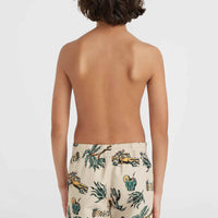 Short de bain Mix and Match Cali Print 13'' | Beige Venice Beach