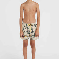 Short de bain Mix and Match Cali Print 13'' | Beige Venice Beach