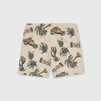 Short de bain Mix and Match Cali Print 13'' | Beige Venice Beach