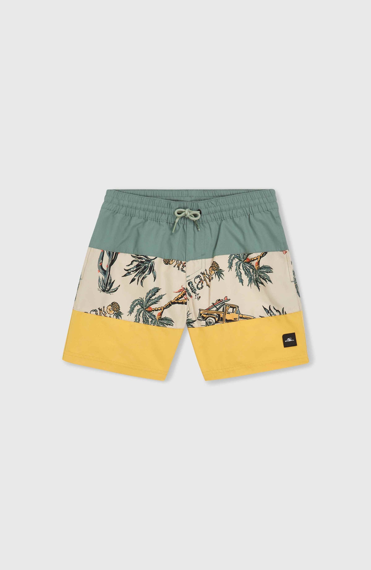 Short de bain Mix and Match Cali Block 13'' | Beige Venice Beach