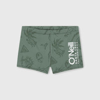 Maillot de boxer Mix and Match Crazy 8 | Green Vintage Surfer