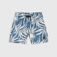 Short de bain Cali 14'' | Blue Dipped Leaves