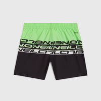 Short de bain Cali Stripe 14 | Green Upside Down